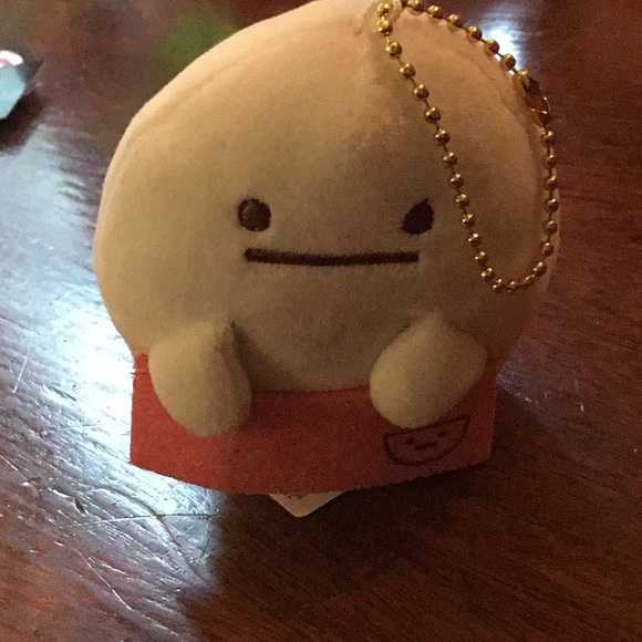 Obake Sumikko Gurashi ghost plush keychain - Picture 2 of 2